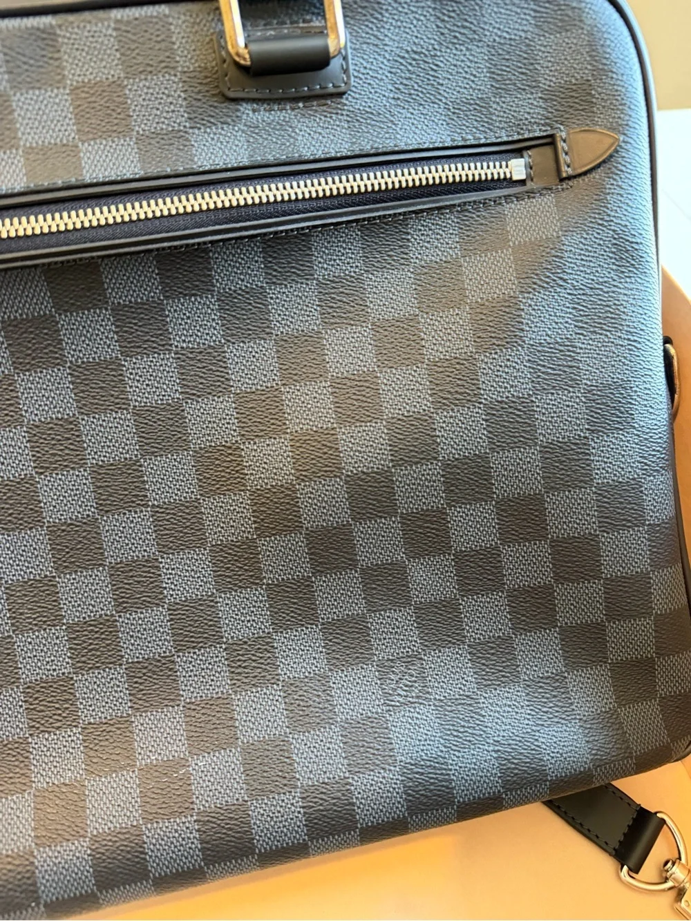 Louis Vuitton Orange Box with Black Logo